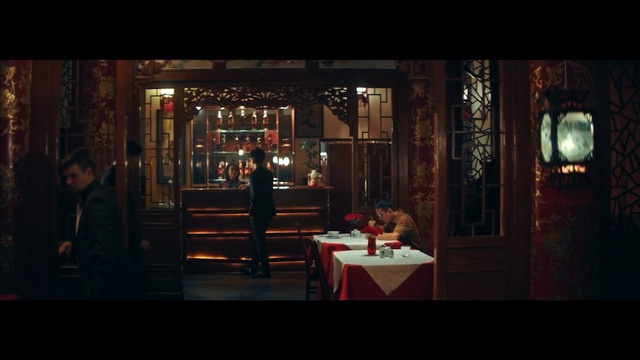 Video Reference: Darkness, Restaurant, Building, Room, Photography, Interior design, Screenshot, Bar, Person