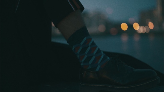 Video Reference: Footwear, Black, Blue, Sky, Shoe, Light, Turquoise, Human leg, Leg, Joint