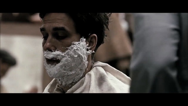 Video Reference: Human, Mouth, Black-and-white, Photography, Movie, Beard, Jaw, Scene, Moustache, Monochrome photography, Person