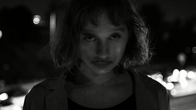 Video Reference: Face, Black, Hair, White, Photograph, Monochrome, Black-and-white, Monochrome photography, Portrait, Nose, Person