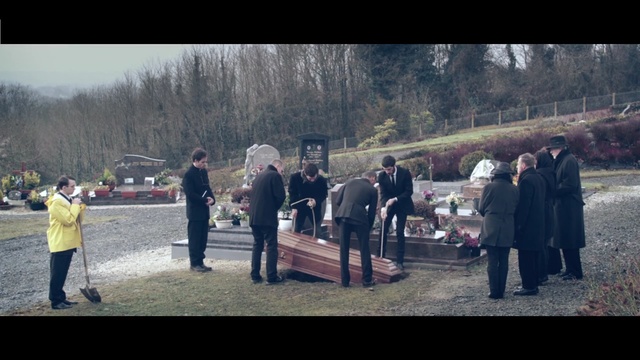 Video Reference: tree, vehicle, car, winter, crowd, sky, event, landscape, recreation, fun, Person