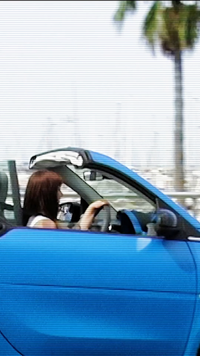 Video Reference: Land vehicle, Car, Vehicle, Vehicle door, Automotive design, Product, Automotive exterior, Driving, City car, Person