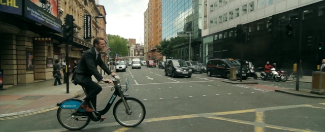 Video Reference: land vehicle, lane, road, street, transport, town, urban area, bicycle, cycling, vehicle