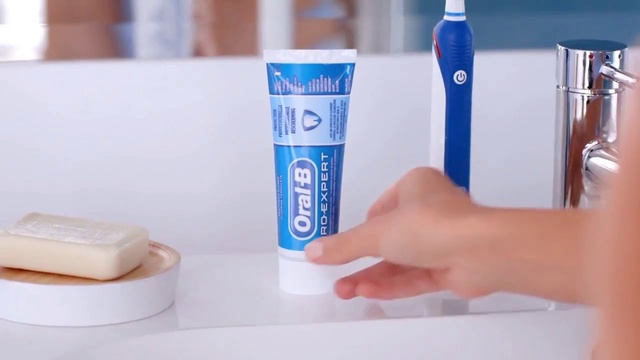 Video Reference: Product, Material property, Hand, Toothpaste, Plastic bottle, Plastic
