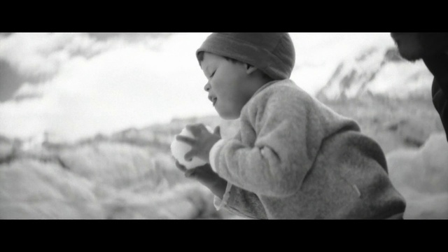 Video Reference: Photograph, White, Child, Monochrome photography, People, Facial expression, Black-and-white, Snapshot, Photography, Head