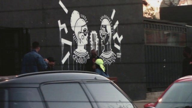 Video Reference: Street art, Art, Mural, Graffiti, Facade, Visual arts, Vehicle, Car