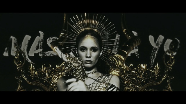 Video Reference: Lady, Photography, Album cover, Headpiece, Art, Cg artwork, Illustration, Black hair, Flash photography, Person