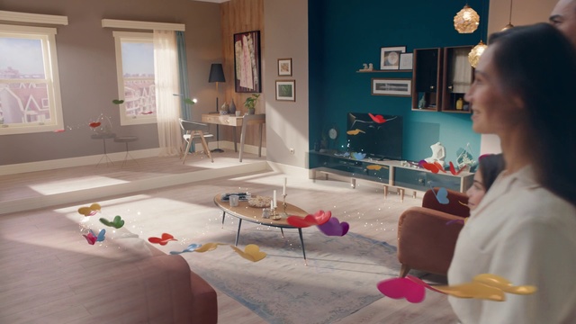 Video Reference: Room, Interior design, Design, Play, Material property, Table, House, Furniture, Child, Living room