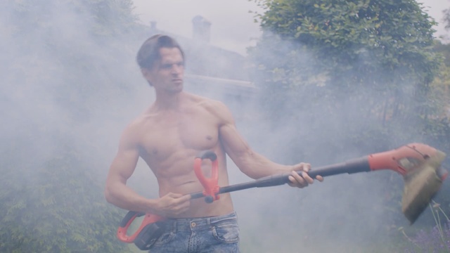 Video Reference: Barechested, Male, Atmospheric phenomenon, Muscle, Sky, Chest, Cloud, Person