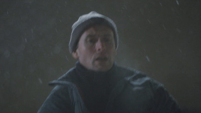 Video Reference: person, darkness, screenshot, atmosphere, human, night, facial hair, smoke, midnight, portrait