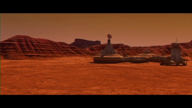 Video Reference: Desert, Sky, Landscape, Ecoregion, Screenshot, Horizon, Aeolian landform, Wadi, Rock, Geological phenomenon