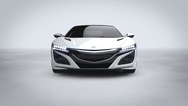 Video Reference: Land vehicle, Vehicle, Car, Automotive design, Sports car, Supercar, Honda, Honda nsx, Concept car, Performance car