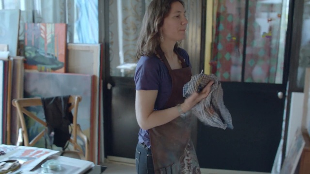 Video Reference: shoulder, textile, girl, window