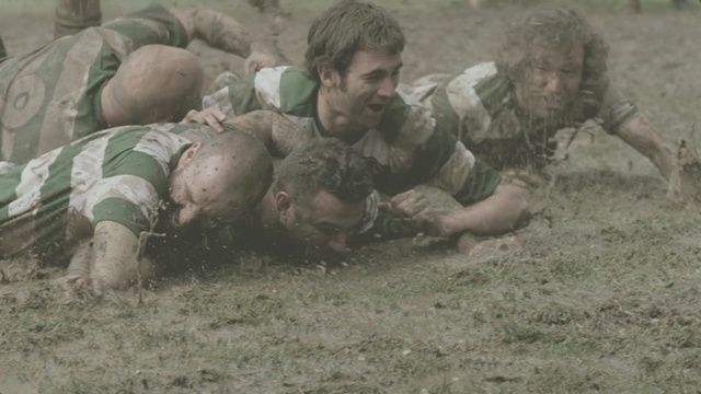 Video Reference: army, soldier, military, soil, troop, grass, military organization, mud, infantry, marines, Person