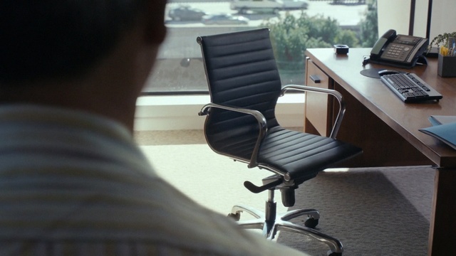 Video Reference: Office chair, Chair, Furniture, Desk, Office, Armrest, Table, Computer desk