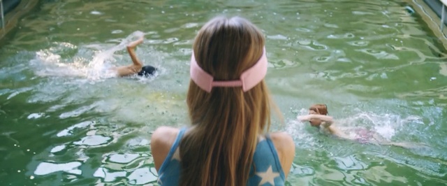 Video Reference: Fun, Leisure, Recreation, Summer, Water, Swimming, Swimming pool, Swimwear, Vacation, Long hair