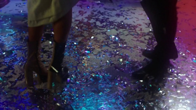 Video Reference: Water, Purple, Blue, Footwear, Leg, Electric blue, Fun, Human leg, Shoe, Foot