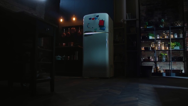Video Reference: Night, Light, Darkness, Refrigerator