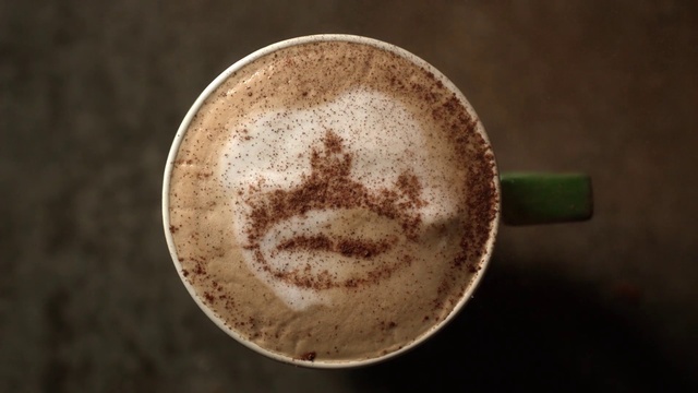 Video Reference: Cup, Drink, Caffeine, Non-alcoholic beverage, Cup, Coffee, Latte, Brown, Cappuccino, Champurrado