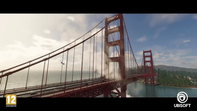Video Reference: Bridge, Suspension bridge, Cable-stayed bridge, Extradosed bridge, Fixed link, Landmark, Nonbuilding structure, Water, Skyway, Sky