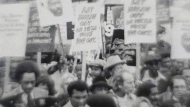 Video Reference: people, black and white, crowd, monochrome photography, monochrome, history, human behavior, Person