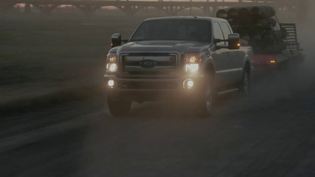 Video Reference: Car, Vehicle, Automotive tire, Automotive lighting, Tire, Pickup truck, Automotive fog light, Fender, Automotive design, Bumper part, Person