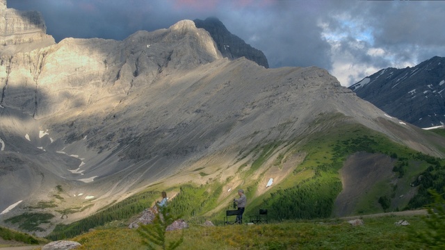 Video Reference: mountain, highland, mountains, landscape, range, sky, volcano, travel