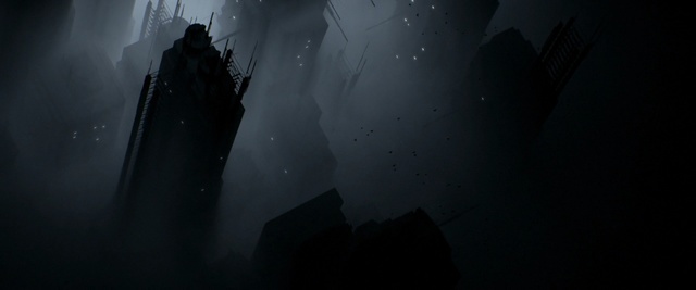 Video Reference: black, darkness, atmosphere, light, sky, screenshot, night, midnight, computer wallpaper, water, Person