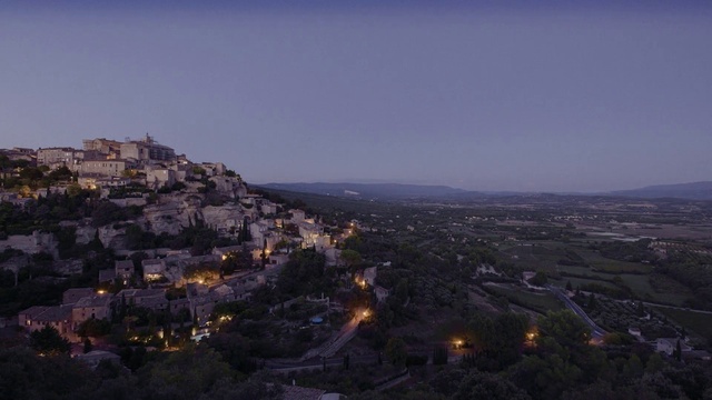 Video Reference: Sky, Evening, Night, Hill, Dusk, Horizon, Mountain, City, Landscape, Cloud