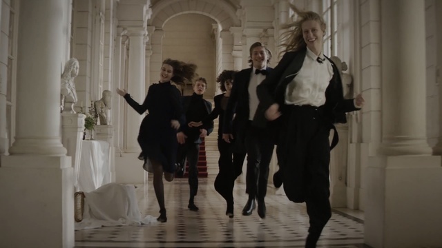 Video Reference: fashion, haute couture, fashion design, suit, Person