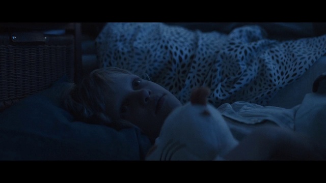 Video Reference: Blue, Black, Darkness, Human, Screenshot, Organism, Mouth, Room, Photography, Fiction