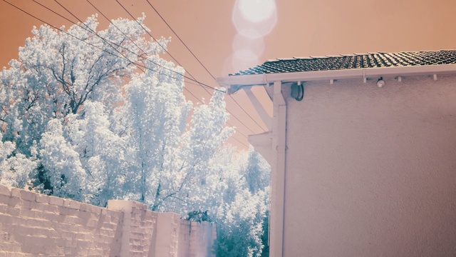 Video Reference: sky, wall, water, winter, window, house