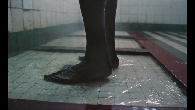 Video Reference: Leg, Footwear, Human leg, Floor, Ankle, Tights, Shoe, Tile, Foot, Flooring