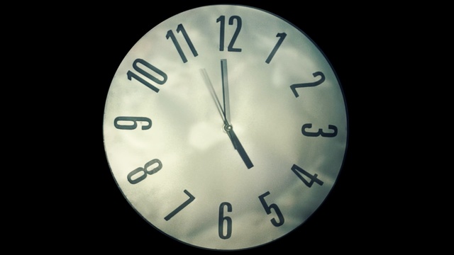 Video Reference: clock, font, home accessories, circle, Person
