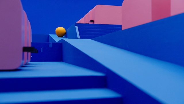 Video Reference: Blue, Majorelle blue, Azure, Line, Stairs, Electric blue, Games