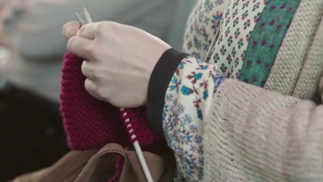 Video Reference: Wool, Woolen, Crochet, Knitting, Turquoise, Sweater, Outerwear, Hand, Arm, Textile