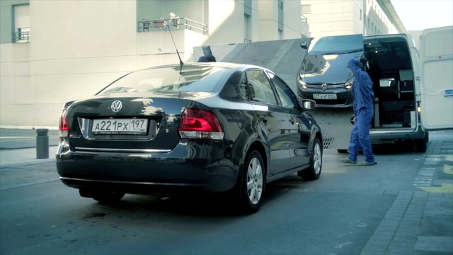 Video Reference: motor vehicle, car, vehicle, vehicle registration plate, family car, mid size car, mode of transport, automotive design, transport, technology