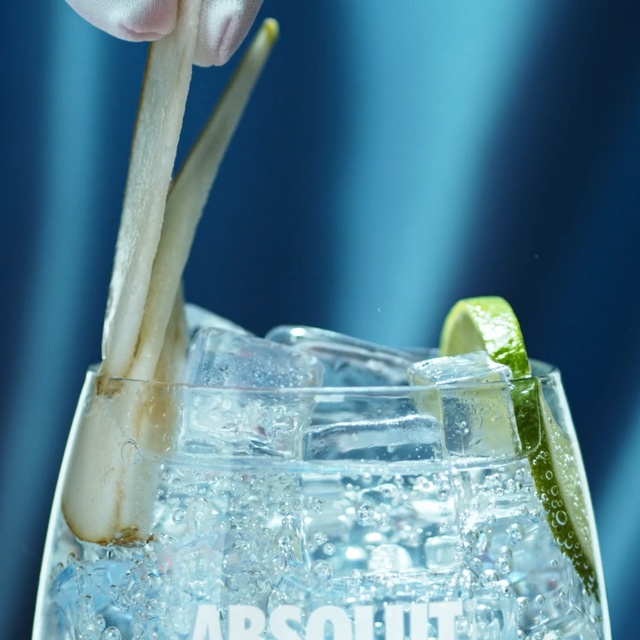 Video Reference: Water, Blue, Drinking straw, Glass, Drink, Drinking water, Person