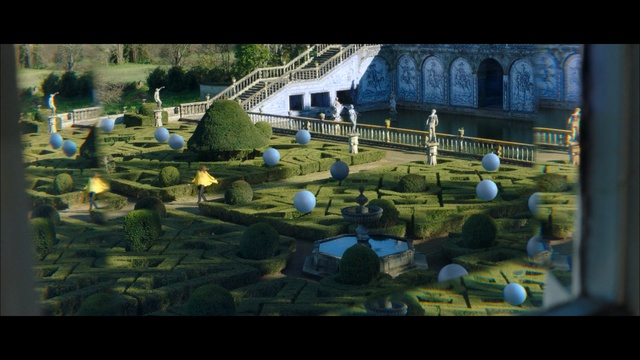 Video Reference: green, water, reflection, screenshot, tree, landscape, grass, watercourse, plant, computer wallpaper, Person