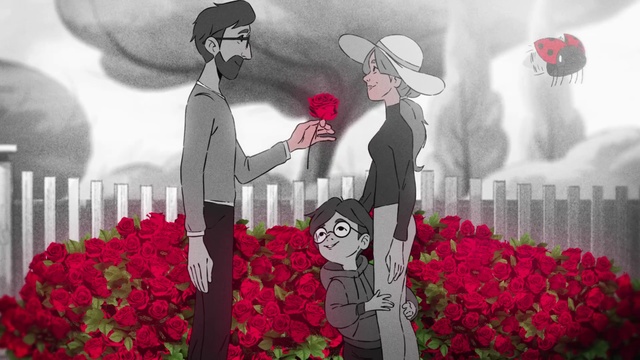 Video Reference: Red, Illustration, Flower, Art, Plant, Valentines day, Love, Animation, Style, Coquelicot