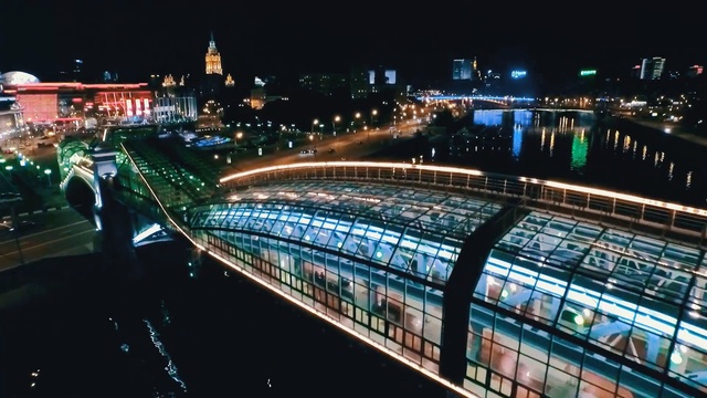 Video Reference: metropolitan area, night, cityscape, city, metropolis, reflection, landmark, urban area, structure, water