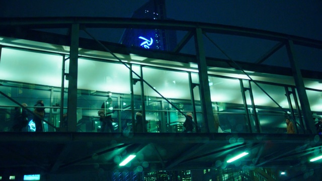 Video Reference: structure, night, light, architecture, lighting, reflection, metropolitan area, metropolis, darkness, glass