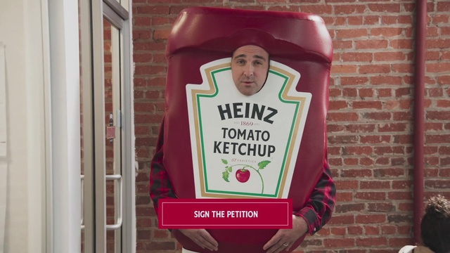 Video Reference: Product, Ketchup, Sauces, Drink, Plant, Condiment, Food, Person