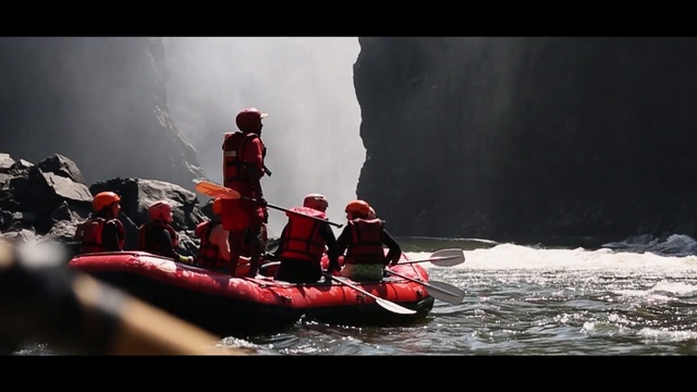 Video Reference: water, outdoor recreation, river, geological phenomenon, boats and boating equipment and supplies, rafting, rapid, recreation, adventure, fun, Person