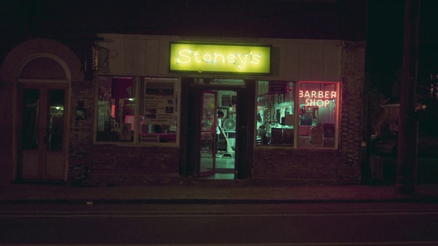 Video Reference: Night, Building, Neon, Restaurant, Architecture, Electronic signage, Signage, Bar, Facade, House