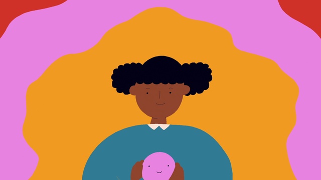 Video Reference: Cartoon, Afro, Illustration, Clip art, Art, Graphics, Fictional character, Text, Human face, Drawing, Vector graphics