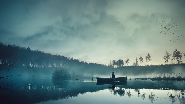 Video Reference: Nature, Sky, Atmospheric phenomenon, Mist, Natural landscape, Water, Atmosphere, Morning, Reflection, Cloud