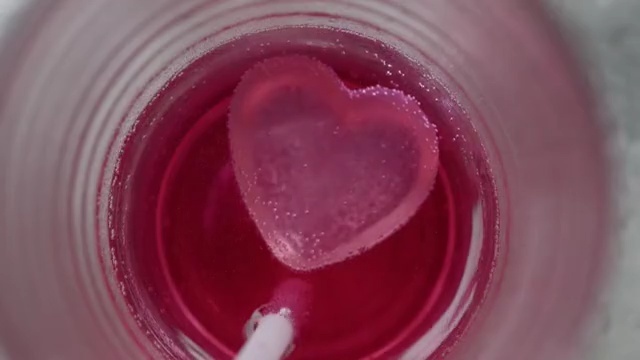 Video Reference: Pink, Heart, Water, Magenta, Fluid, Macro photography