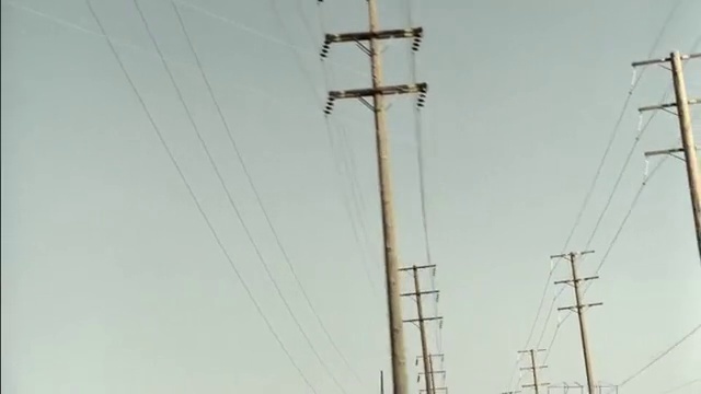 Video Reference: Overhead power line, Transmission tower, Electricity, Tower, Electrical supply, Public utility, Line, Wire, Antenna