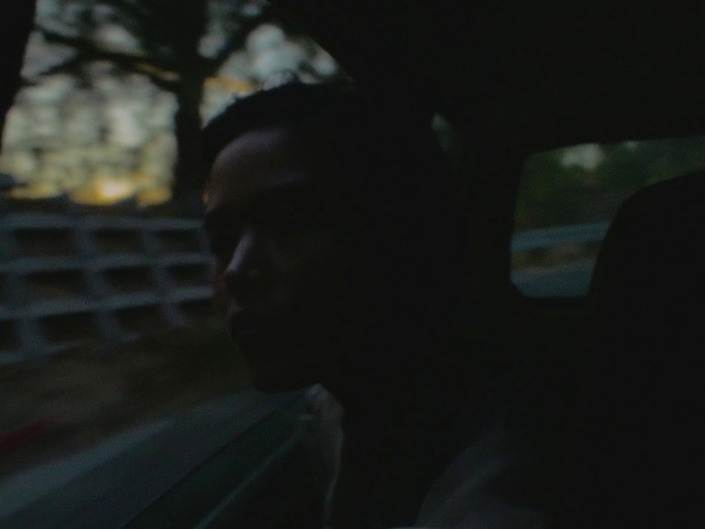 Video Reference: Black, Light, Darkness, Night, Eye, Tree, Sky, Photography, Rear-view mirror, Automotive mirror